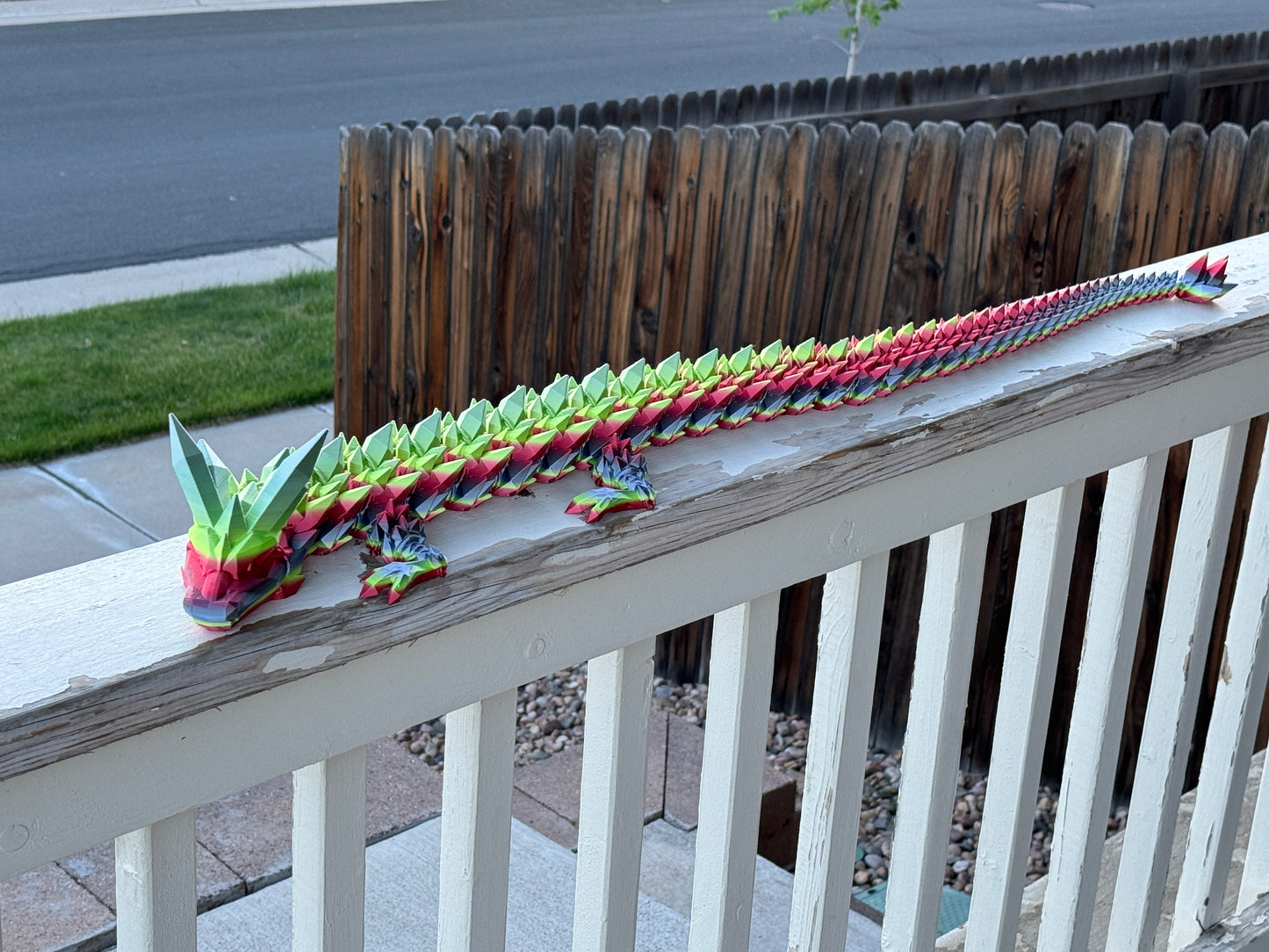 Crystal Dragon (39 inches, Rainbow Gradient) | Limited Edition