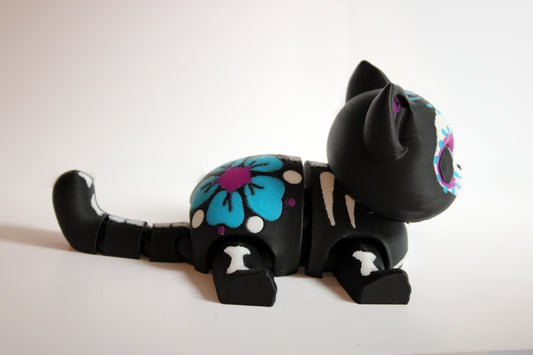 Yarn Ball Kitty - Sugar Skull