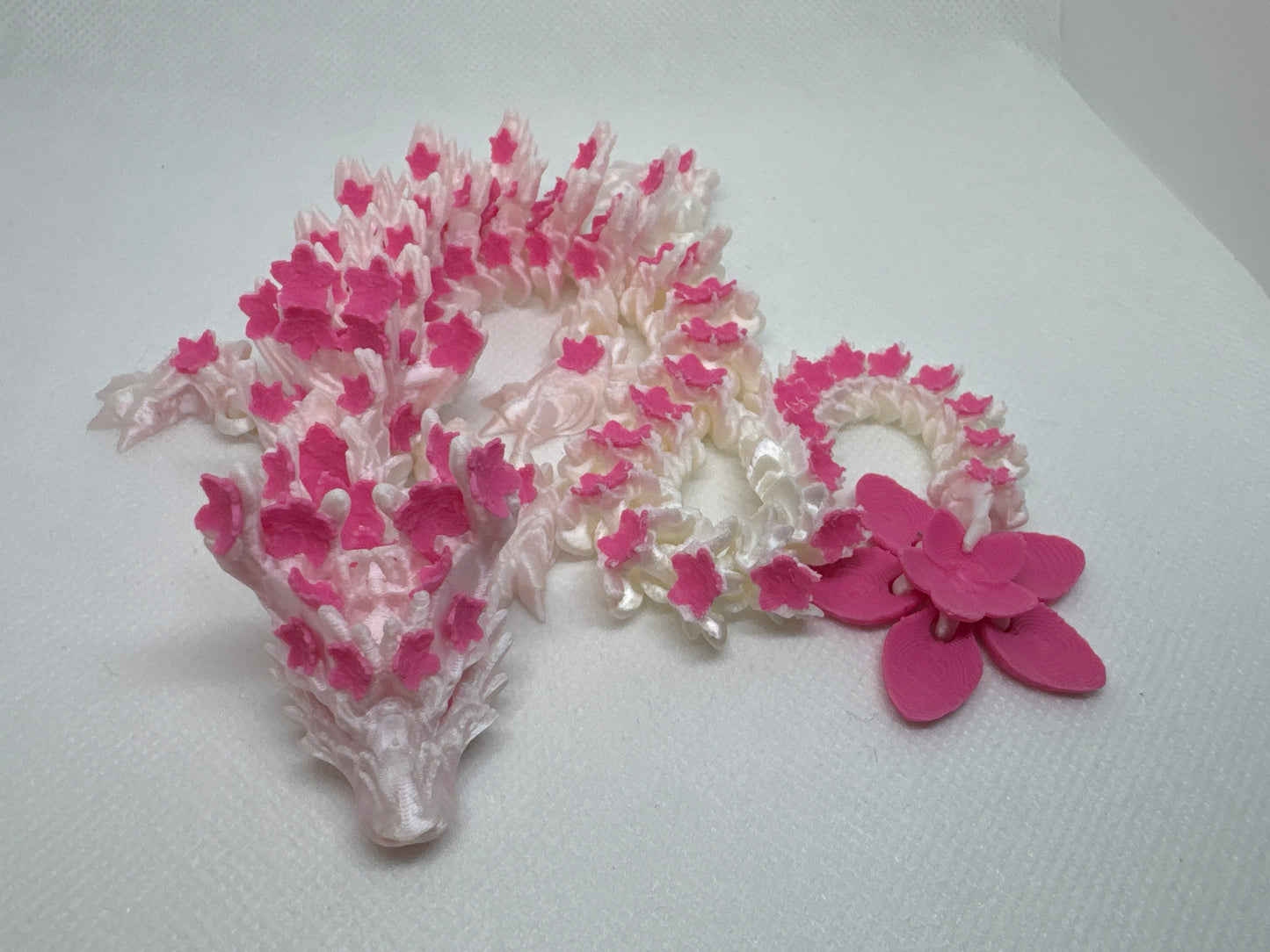 Cherry Blossom Dragon (24 inches, customizable single color)
