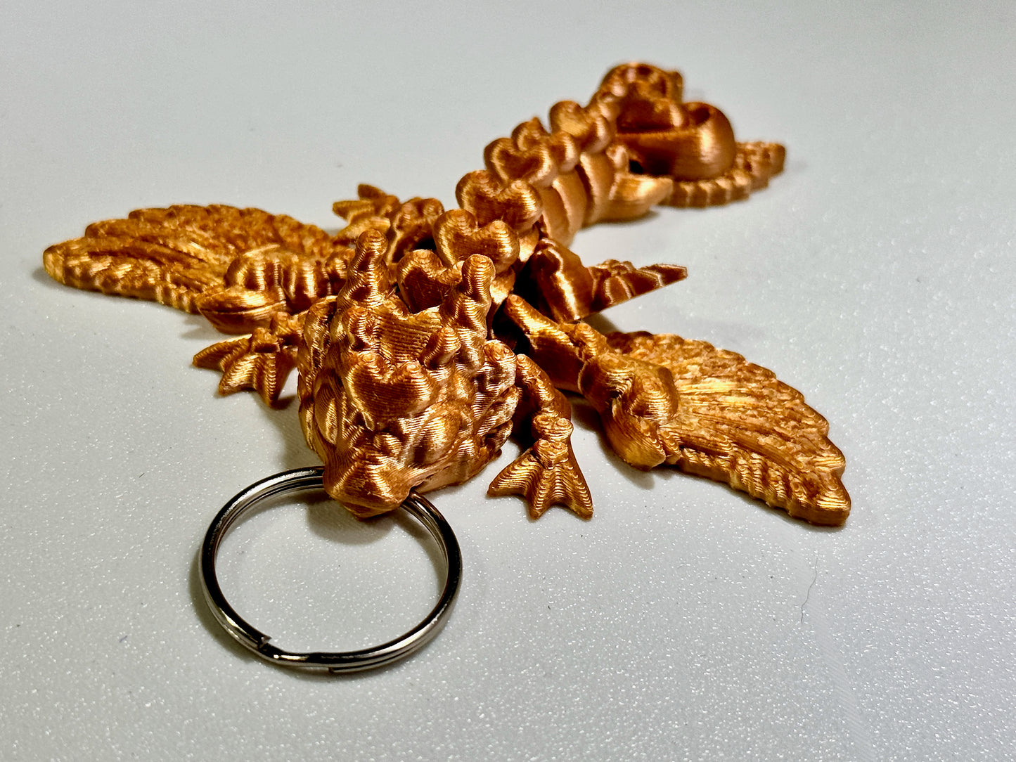 Heart Dragon Tadling Keychain