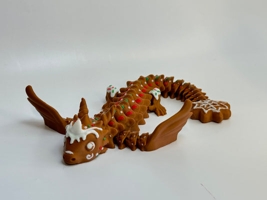 Gingerbread Dragon by Teal Cat Creative