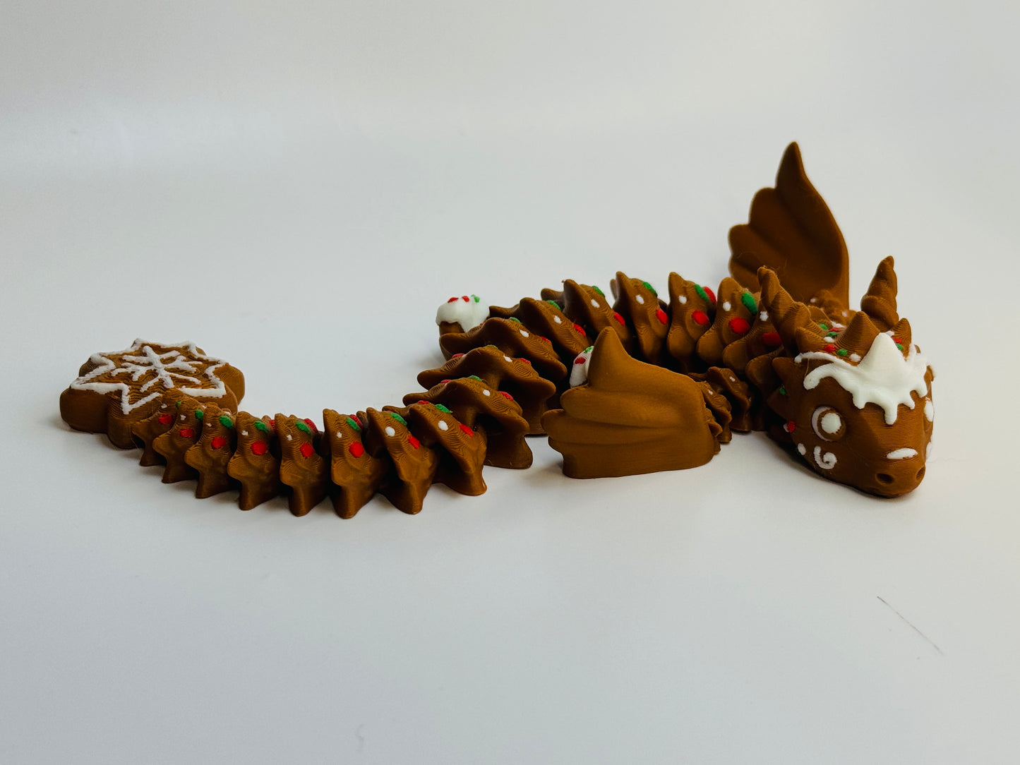 Gingerbread Dragon by Teal Cat Creative