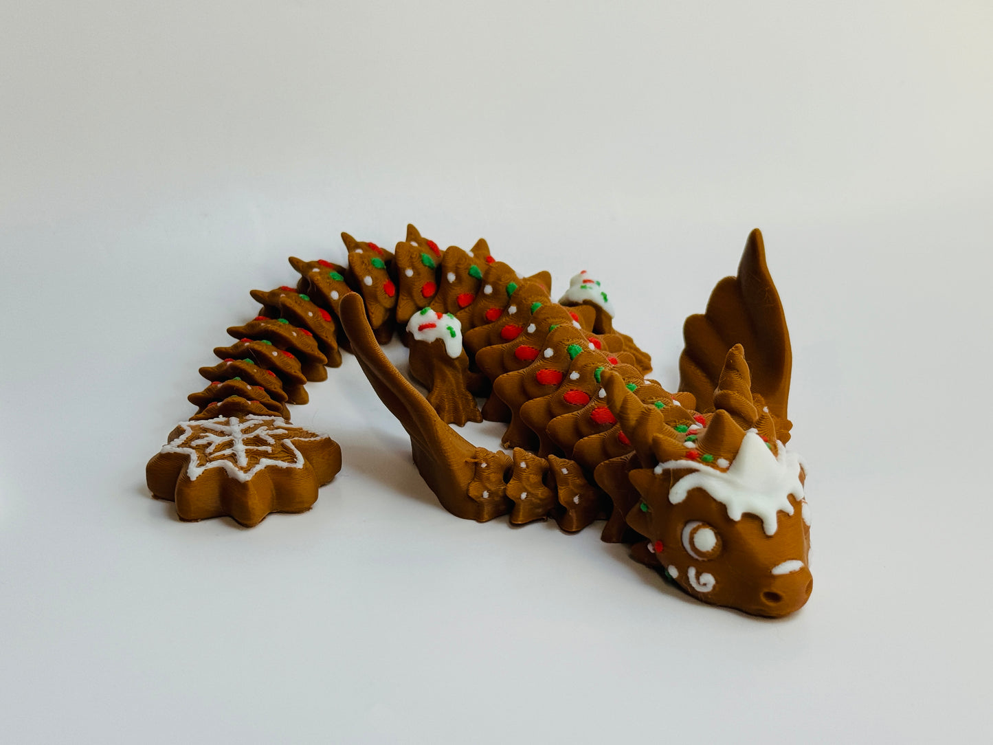 Gingerbread Dragon by Teal Cat Creative