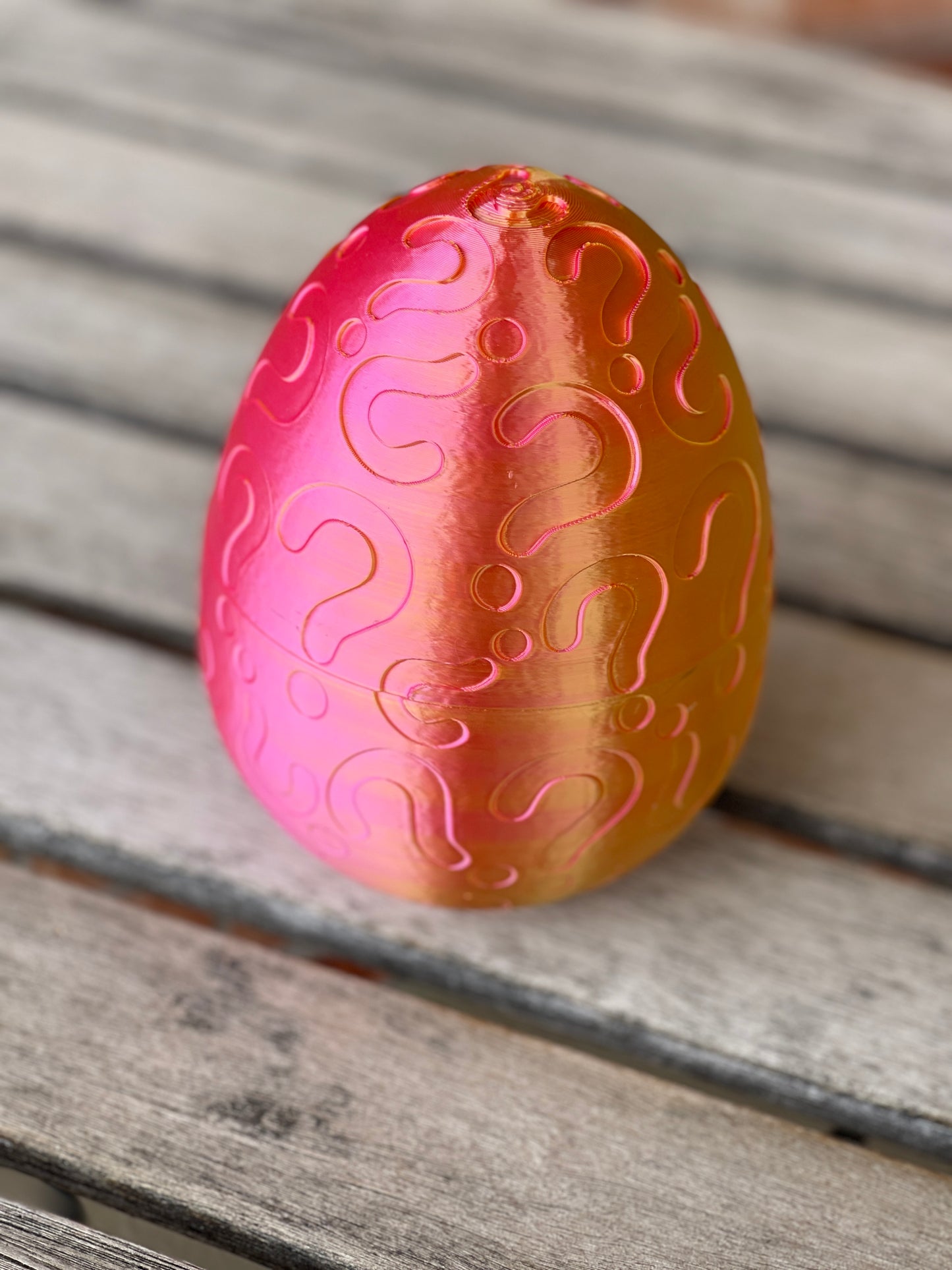 Mystery Question Mark Egg (5 inches)