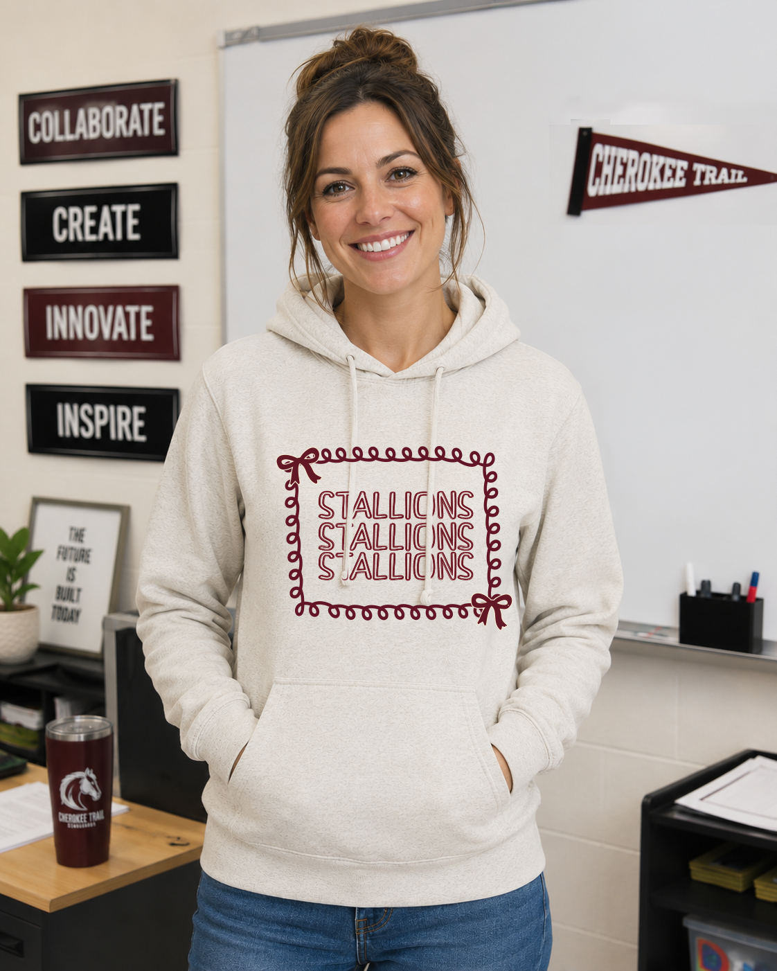 CTE Stallions Hooded Sweatshirt