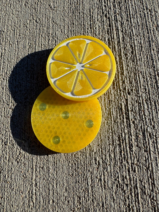 Haptic Fidget Slider - Lemon