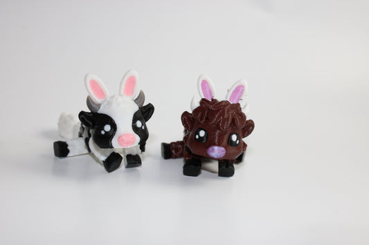 Holstein Cow - Bunny Ears