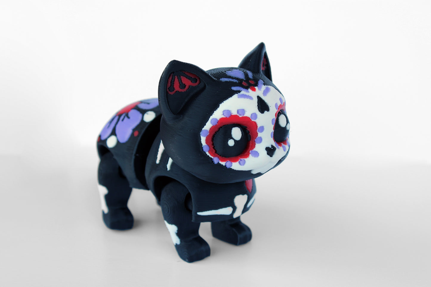 Yarn Ball Kitty - Sugar Skull