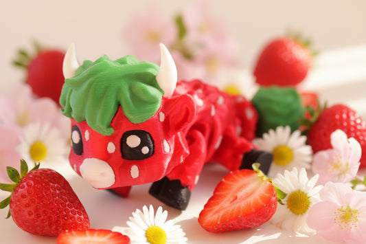 Highland Cow - Strawberry