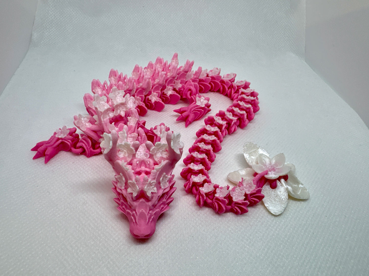 Year of the Dragon | Mystery Dragon & Egg | Floral Series | Articulated Dragon Figurine