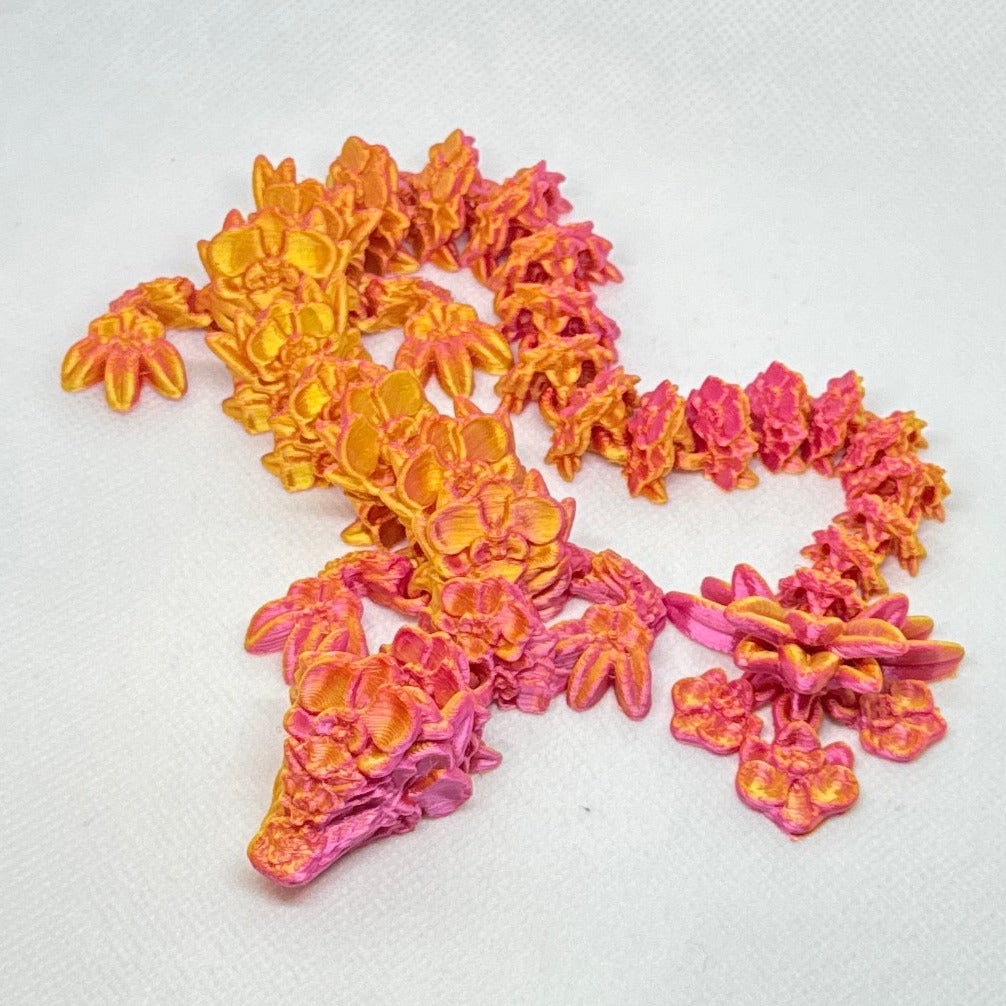 Orchid Dragon (15 inches, customizable single color)