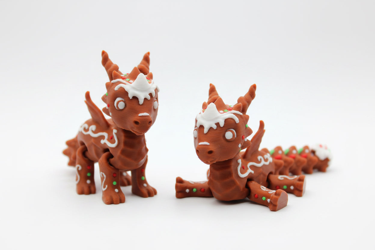 Baby Gingerbread Dragon