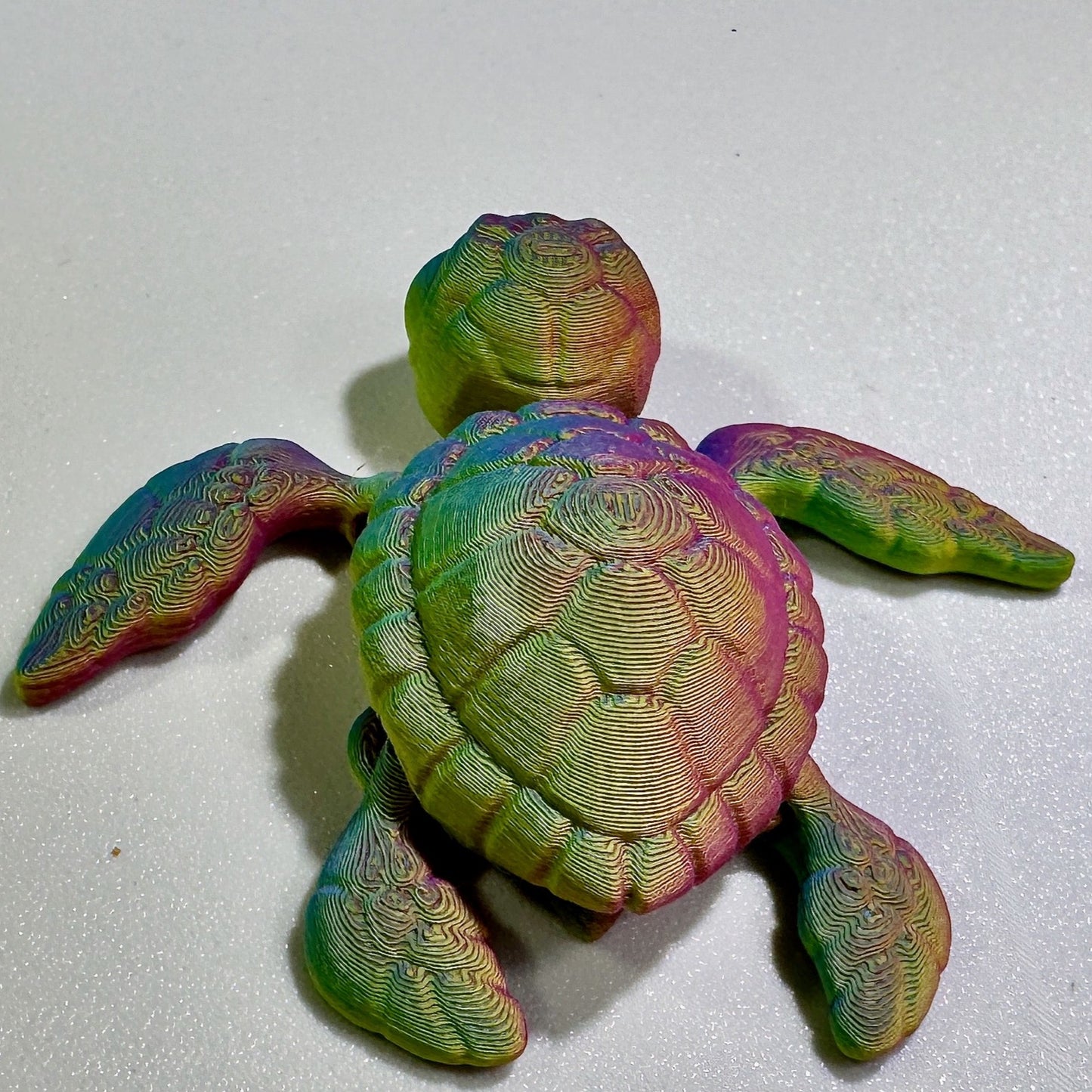 Tiny Articulated Sea Turtle (customizable multicolor)