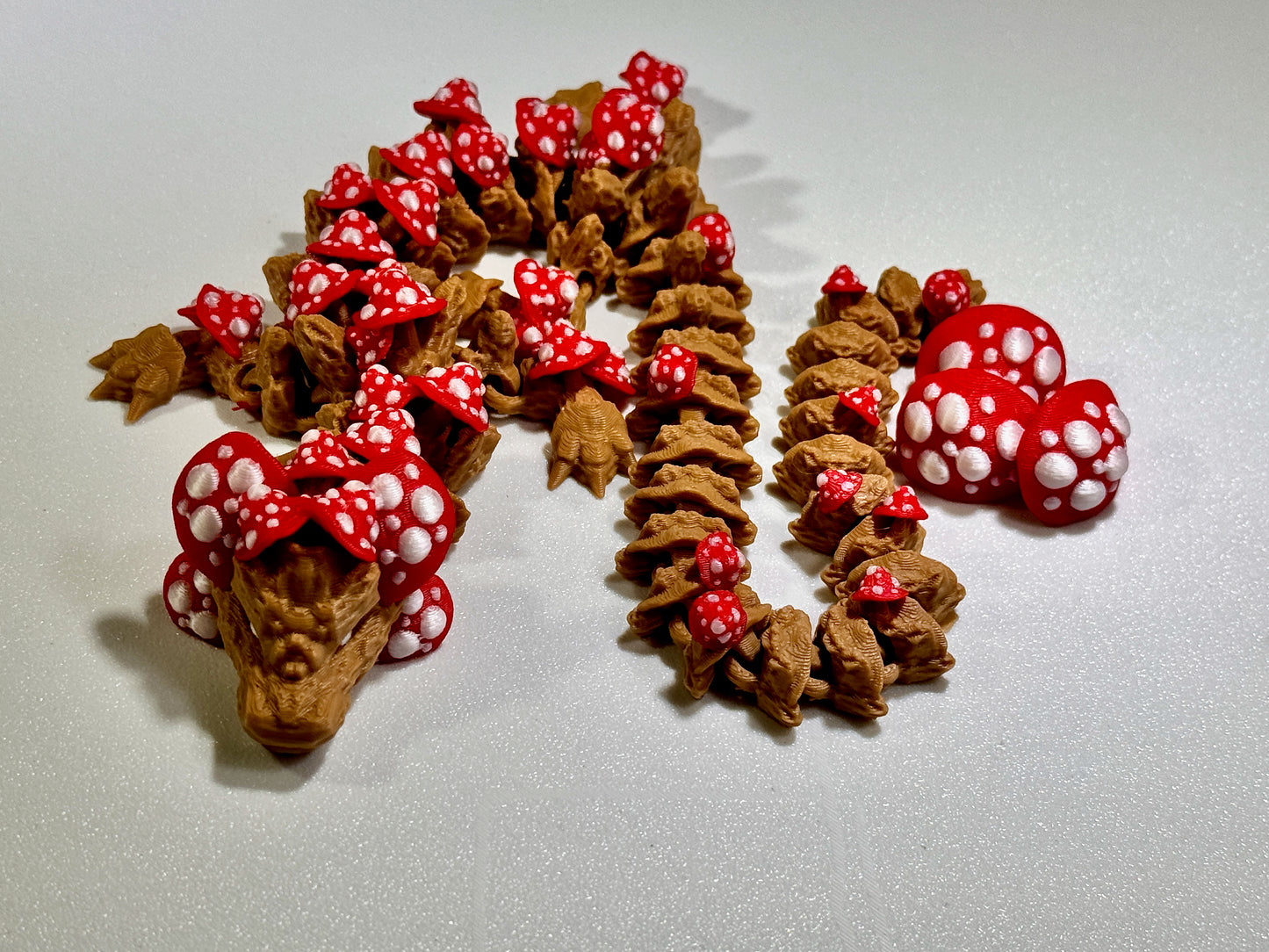 Mushroom Dragon (customizable multicolor)