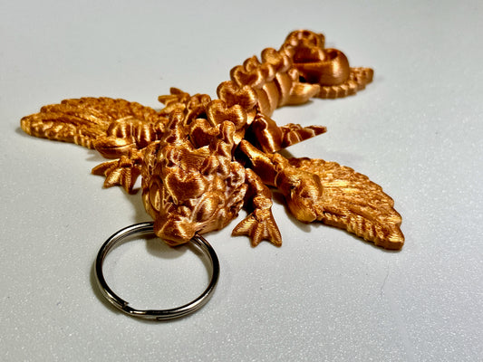 Heart Dragon Tadling Keychain