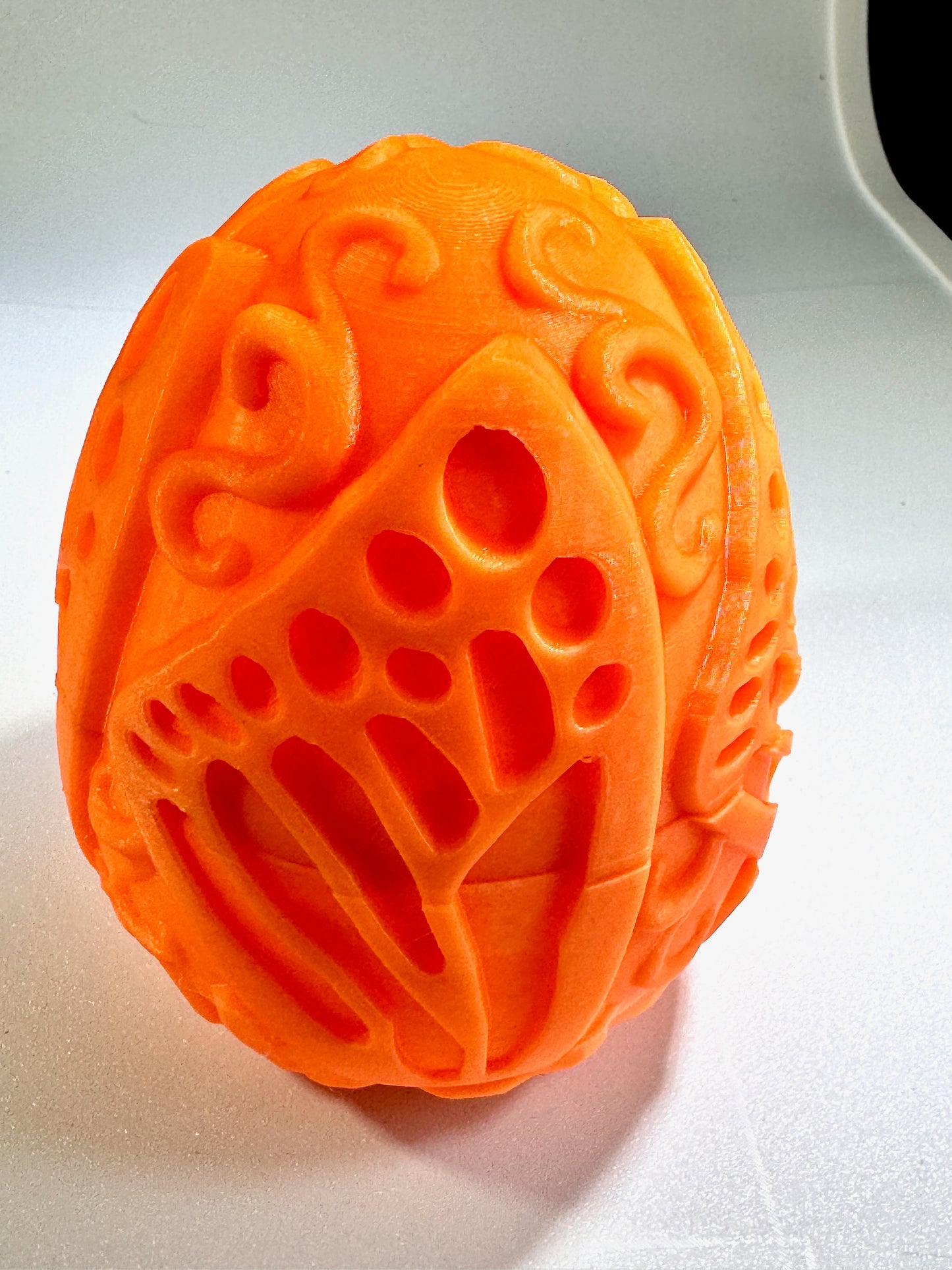 Butterfly Egg printed in Orange