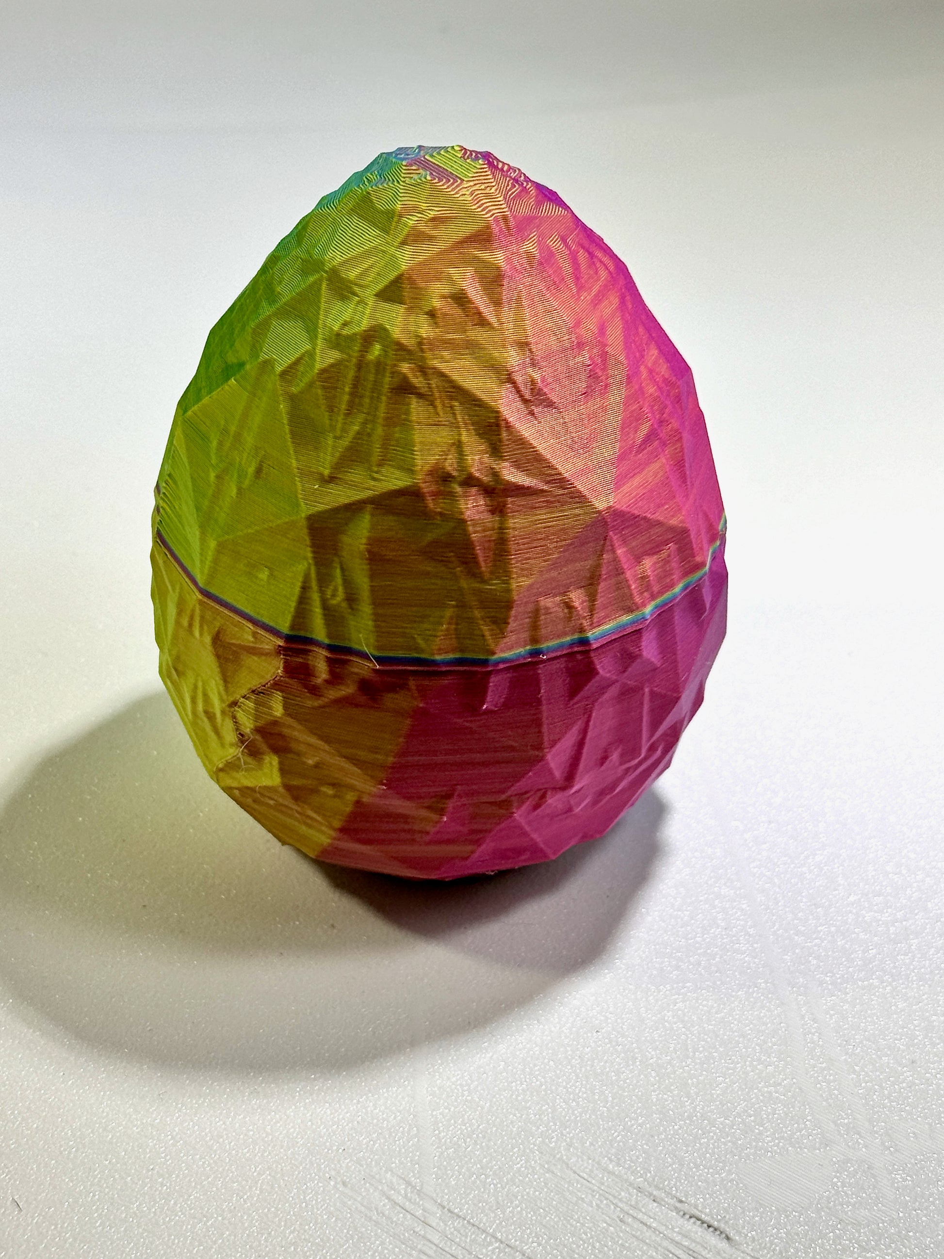 Crystalized Egg printed in Red/Green/Blue (Shift)