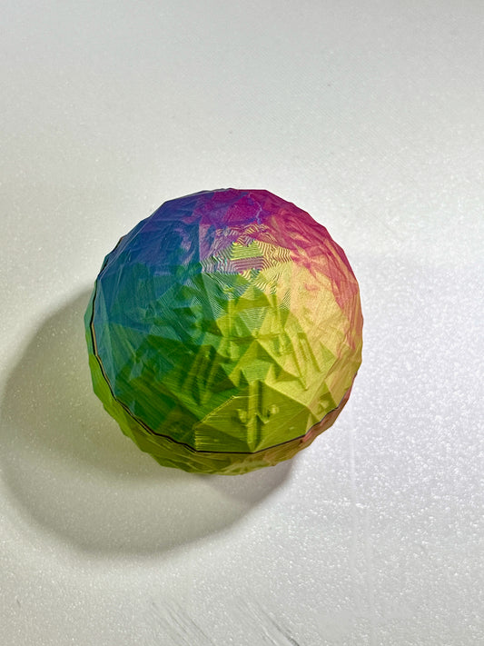 Crystalized Egg printed in Red/Green/Blue (Shift)