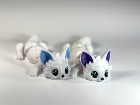 Arctic and Fennec Fox