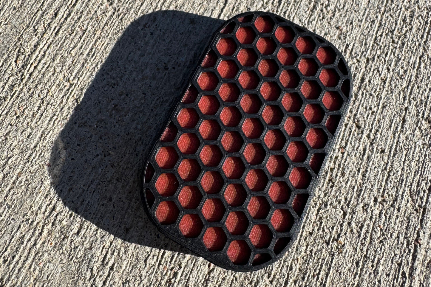 Haptic Fidget Slider - Honeycomb Texture