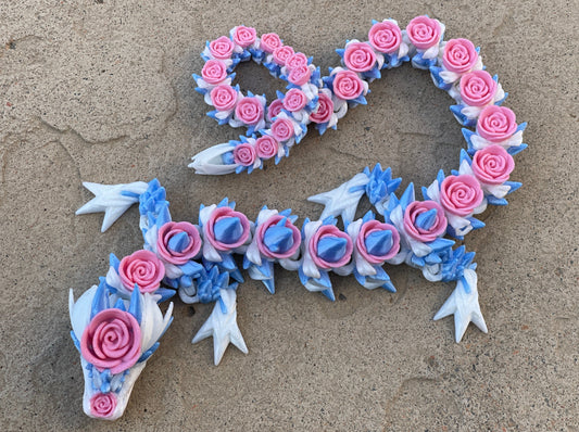 Rose Dragon (Customizable multicolor)