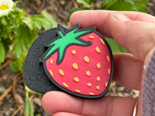 Strawberry Haptic Fidget Slider