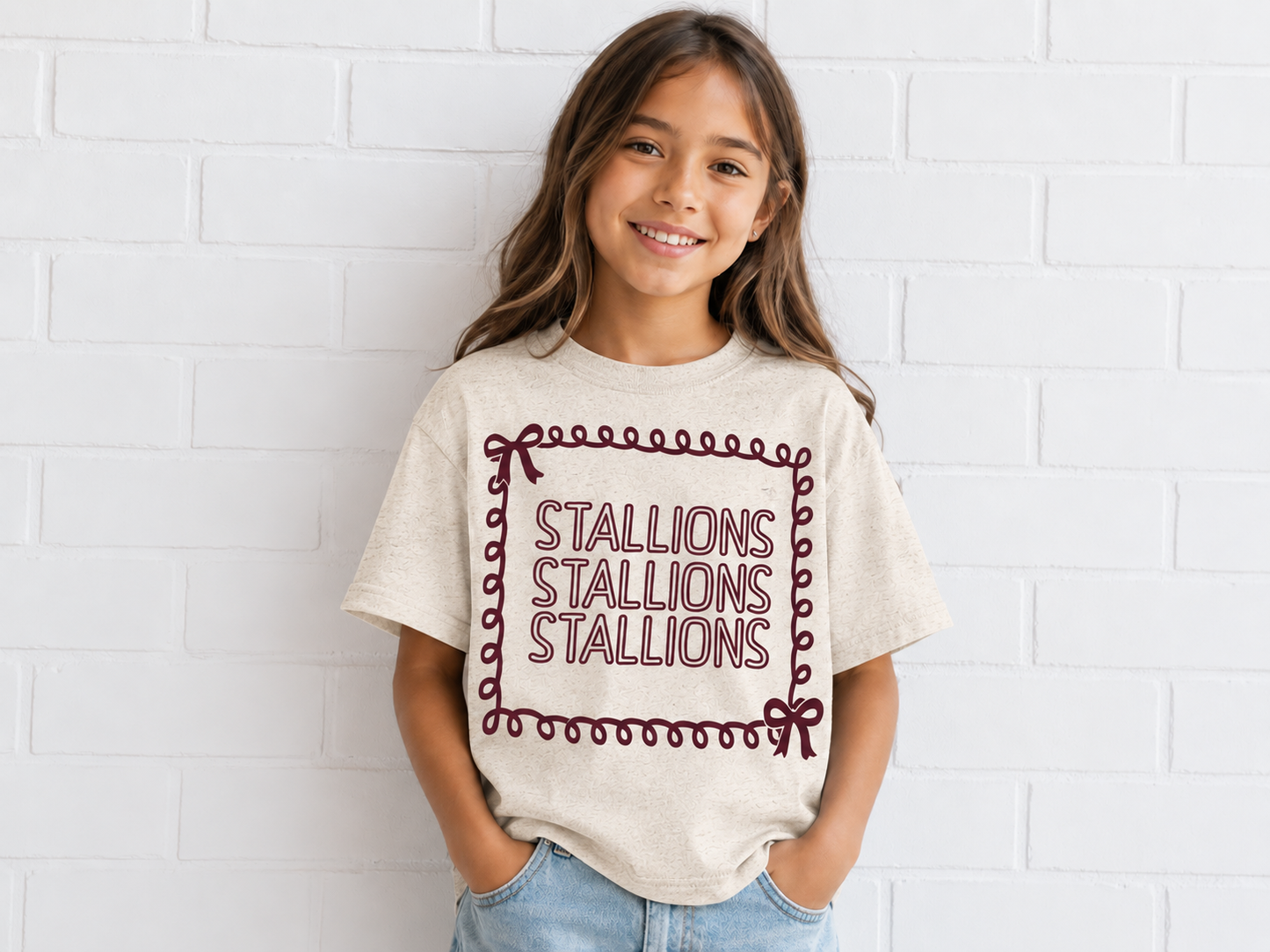 CTE Stallions Vintage washed Tshirt