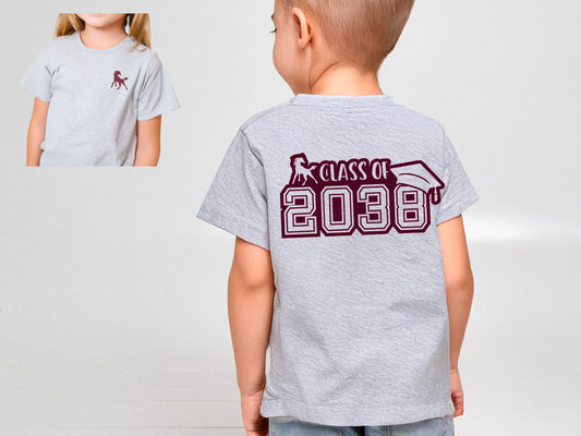 CTE Kindergarten Stallions Shirt - Heather