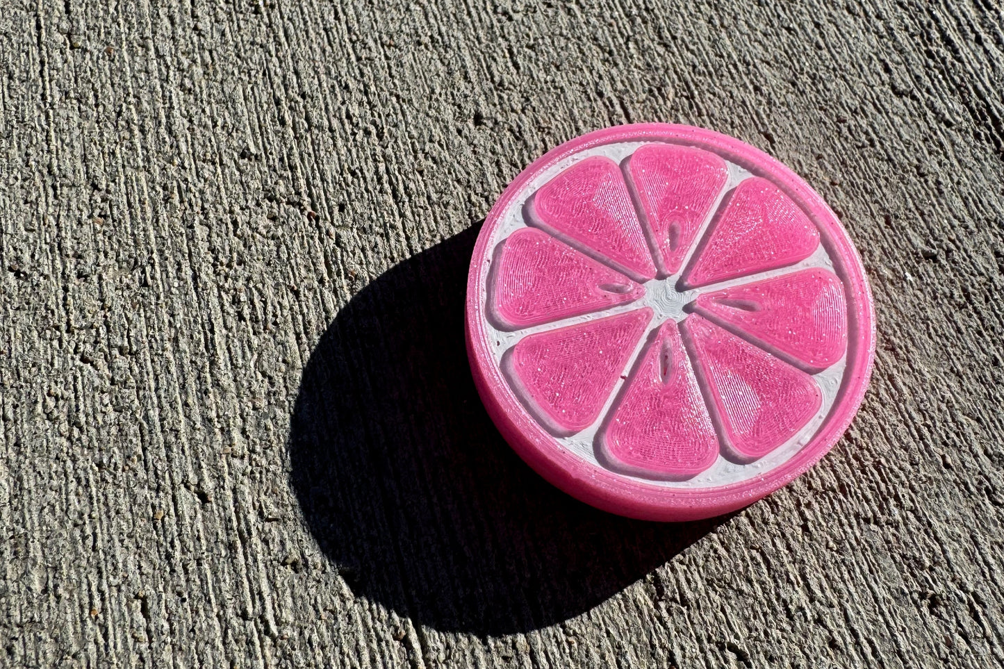 Haptic Fidget Slider - Grapefruit