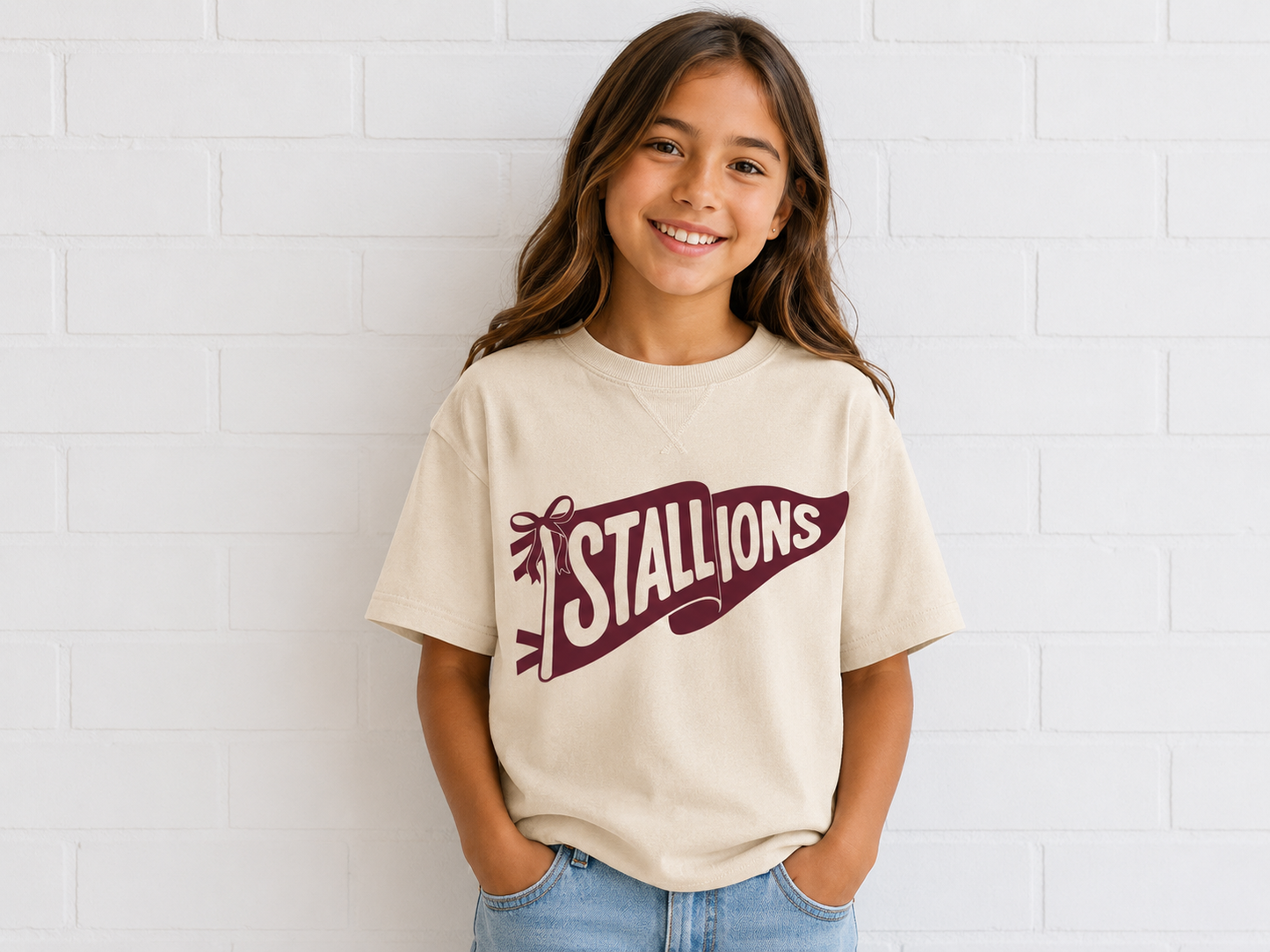 CTE Stallions Vintage washed Tshirt