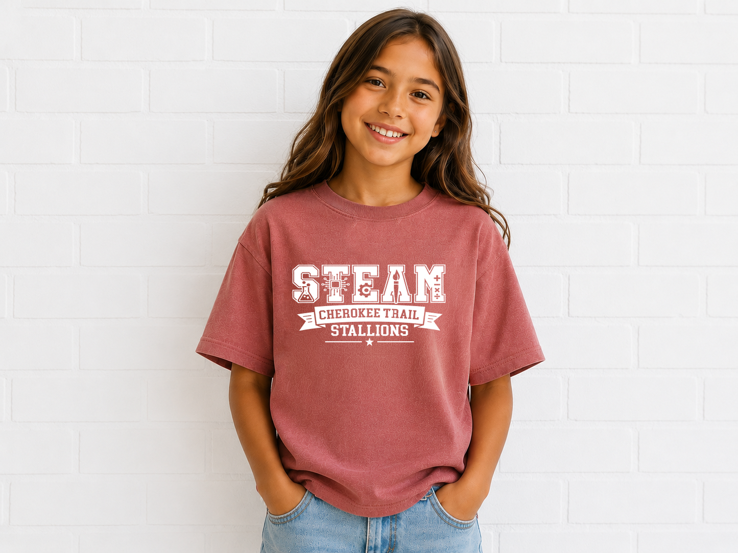 CTE Stallions Vintage washed Tshirt