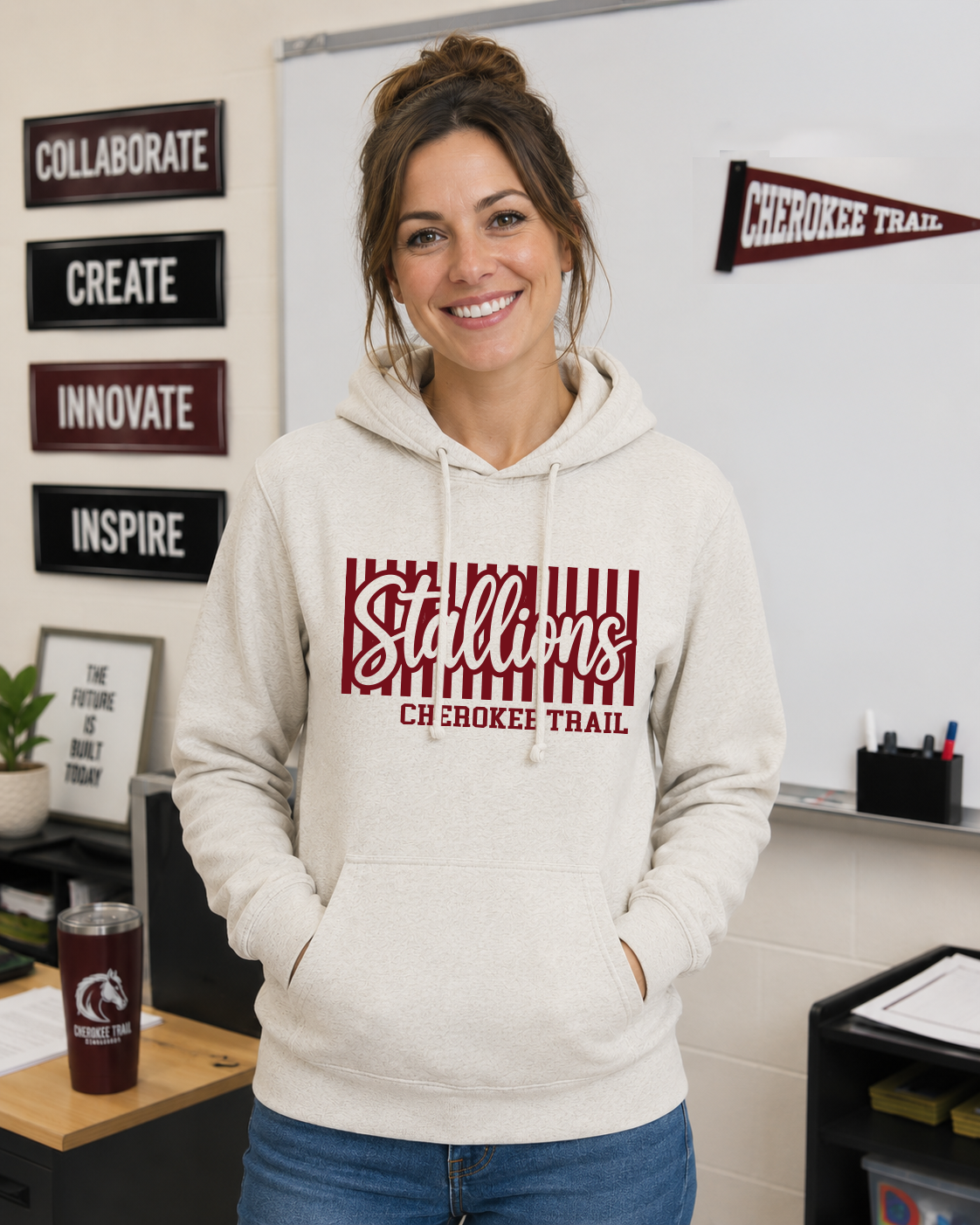 CTE Stallions Hooded Sweatshirt