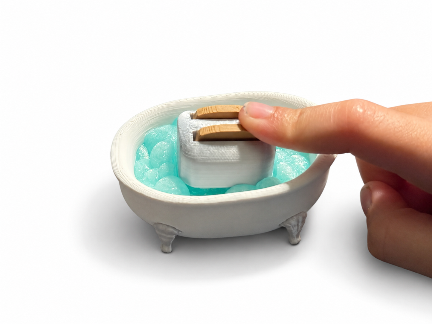 Toaster in Bathtub Fidget Clicker