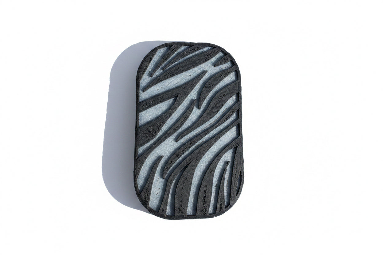 Haptic Fidget Slider - Zebra Texture