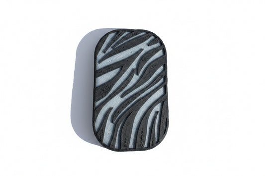 Haptic Fidget Slider - Zebra Texture